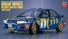Hasegawa CH51 SUBARU IMPREZA 1995 MONTE-CARLO RALLY WINNER “SUPER DETAIL” 1/24